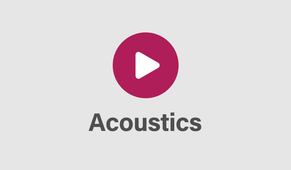 Acoustics Installation Videos