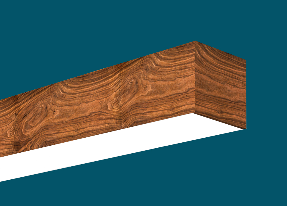 HP-4 on Walnut Material Mimic